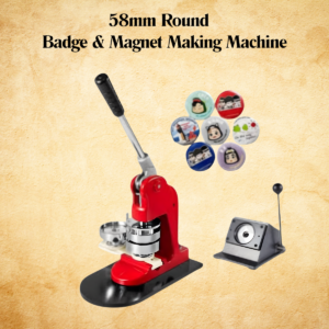 58mm badge machine with cutter