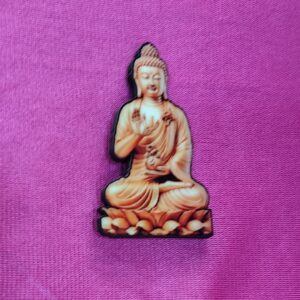 Buddha MDF Double Layer Fridge Magnet