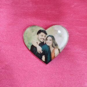 Acrylic Fridge Magnet Heart Shape