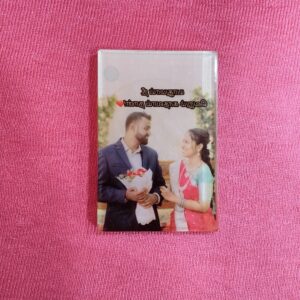 Rectangle Shape Acrylic Fridge Magnet