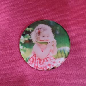 Round Shape Acrylic Fridge Magnet