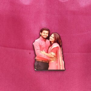 Couple Minime MDF Fridge Magnet