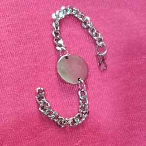 Name engraved bracelet