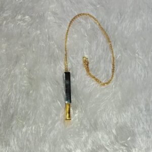 Drop Bar Pendant Gold Colour