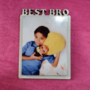BEST BRO Double Layer MDF Fridge Magnet