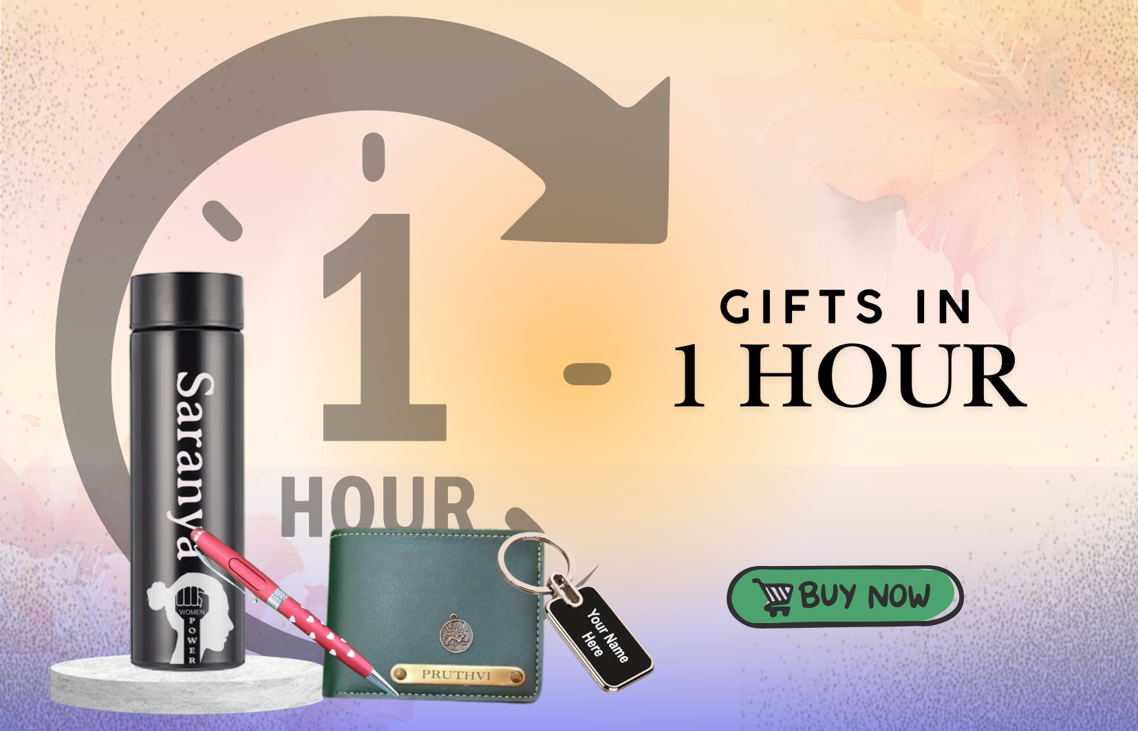 Gifts in 1 hour