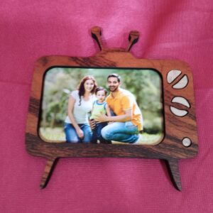 Mini TV MDF Fridge Magnet