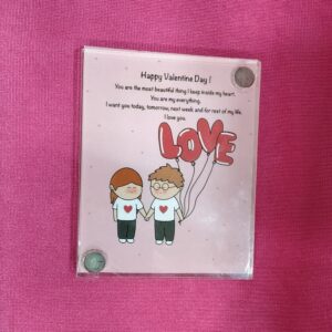 3x4 Inch Clear Acrylic Fridge Magnet