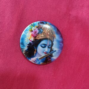 58mm round personalized photo printed fridge magnet