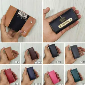 Green key holder used for organizing house keys, car keys, and office keys
