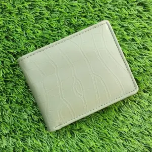 green croco wallet premium crocodile texture wallet for men and women