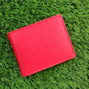 red croco wallet premium crocodile texture wallet for men and women