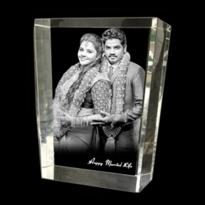 Personalized A4 3D Crystal Cube