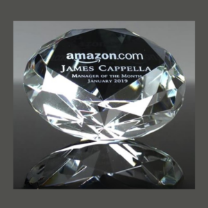 Personalized Crystal Paper Weight
