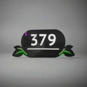Minimal House Name Board with modern acrylic design