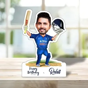 ACC01 Cricketer Caricature Cartoon Frame