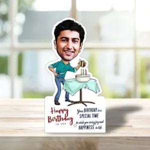 ACC09 Birthday Boy Caricature Cartoon Frame