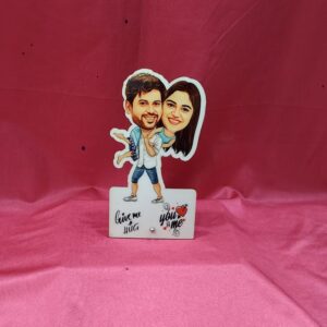 ACC11 Couple Personalized Caricature Cartoon Frame