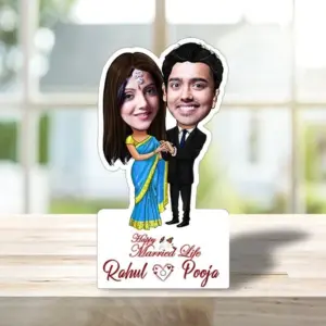 ACC15 Professional Couple Caricature Cartoon Frame