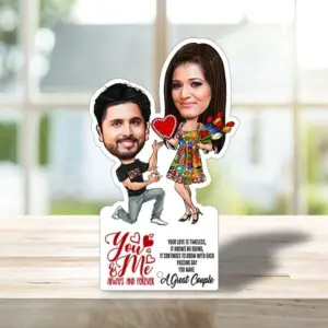 ACC16 Proposing Couple Caricature Cartoon Frame