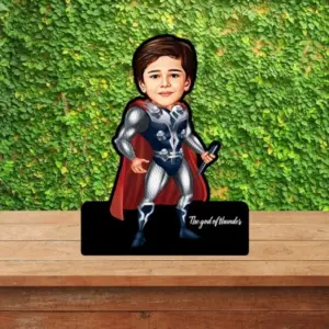 ACC30 Thor Kids Caricature Cartoon Cutout Frame