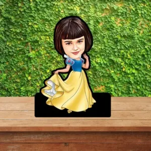 ACC34 Cinderella Kids Caricature Cartoon Cutout Frame