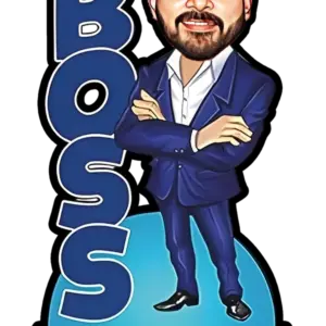 ACC43 Boss Personalized Caricature Cartoon Frame