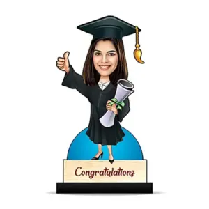 ACC45 Graduate Personalized Caricature Cartoon Frame