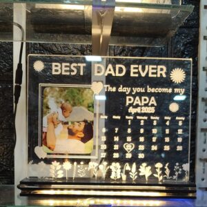Brother Acrylic Frame personalized LED photo décor