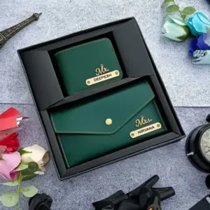 Couple Wallet Combo Green