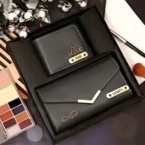 Couple Wallet Combo Grey