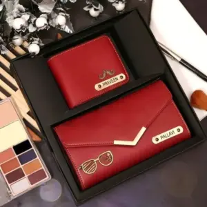 Couple Wallet Combo Red