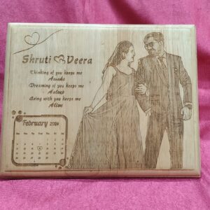 Personalized 10x8 Inch Engraved Wooden Plaque