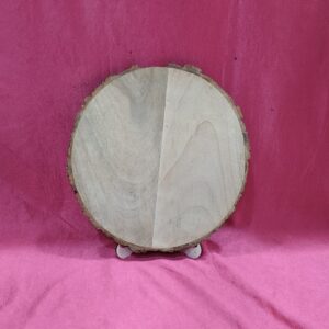 Personalized 12x12 Inch Engraved Wooden Round Shape Plaque