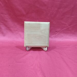 Personalized 6x6 Inch Square Shape Engraved Wooden Plaque