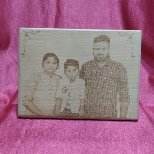 Personalized 6x8 Inch Engraved Wooden Plaque