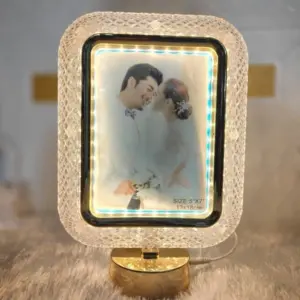 Rectangle 104 Premium Crystal LED Frame