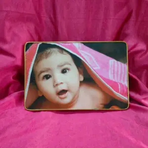 8x12 inch golden beeding photo frame for elegant home wall décor
