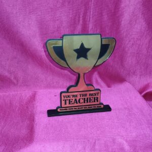 MWM-16 wooden award trophy for corporate recognition events