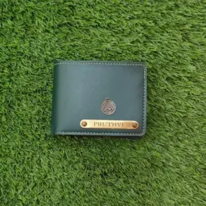 men's green wallet stylish premium wallet for cash cards and daily essentials