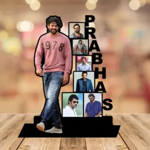 Standing Pic with Name and 6 Pics Customized Cutout Frame Personalized Gift