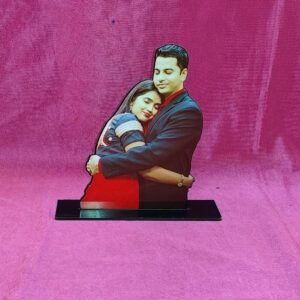 Couple Cutout Frame Customized Romantic Photo Gift