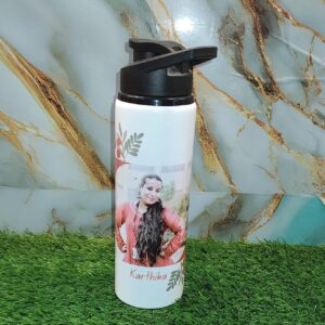 Gym Aluminium Sipper Water Bottle 750ml Sports Hydration Bottle