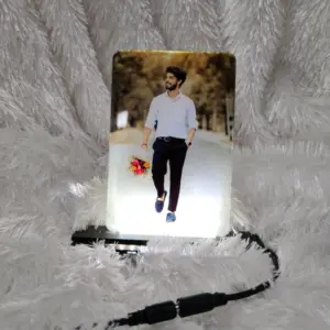 Rectangle Sublimation Acrylic LED Table Frame Personalized Photo Lamp