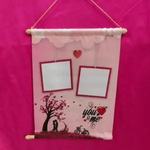 Elegant You & Me Satin Scrolls personalized gift for couples and anniversaries