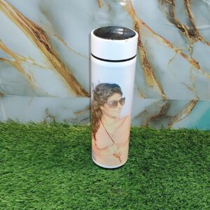 Smart Touch Hot Cold Steel Bottle LED Temperature Display Flask