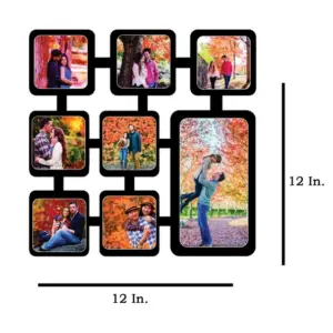 8 Pics MDF Wall Collage Frame SKU317