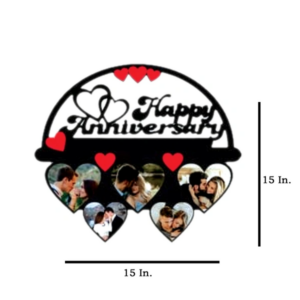 Anniversary Photo Frame 15x15 Personalized Happy Anniversary Frame