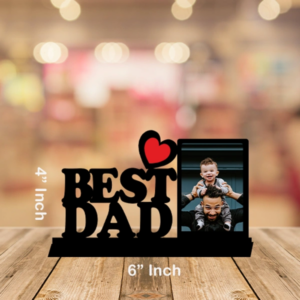 Best Dad Photo Frame Personalized Father's Day Gift