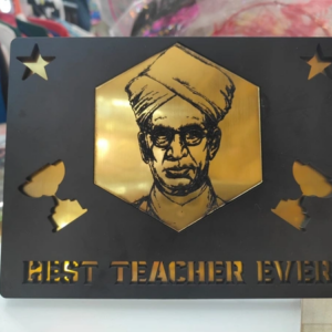 Best Teacher Award Frame Personalized Teacher Trophy